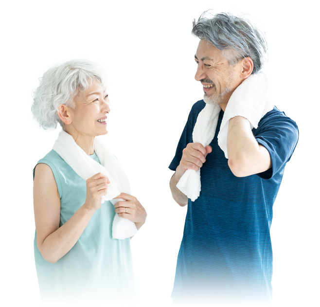 シニア男女のイメージ